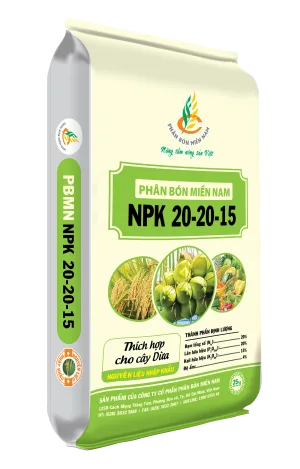 NPK 20-20-15 — cây Dừa