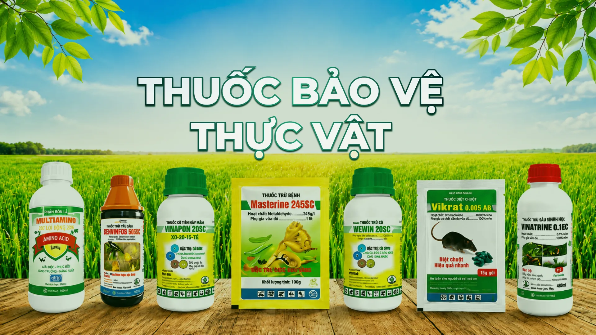 Thuốc bảo vệ thực vật